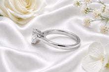 Load image into Gallery viewer, One carat Teardrop cut Diamond set Solitaire, Made from solid cast Silver