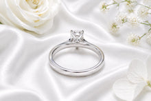 Load image into Gallery viewer, One carat Teardrop cut Diamond set Solitaire, Made from solid cast Silver