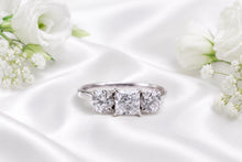 Load image into Gallery viewer, Stunning Two carats Trilogy Diamond set Ring, Top Graded Diamonds