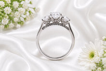 Load image into Gallery viewer, Stunning Two carats Trilogy Diamond set Ring, Top Graded Diamonds