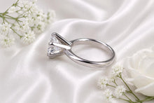Load image into Gallery viewer, One and Half carat D VVS1 Certified Round cut Lab Diamond set Platinum Solitaire