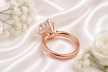 Load image into Gallery viewer, D Internally Flawless Two carat Certified Round cut Lab Diamond set Platinum Solitaire