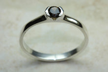 Load image into Gallery viewer, Natural Smokey Quartz Gemstone Ring.Sterling Silver.Perfect 16th,18th,21st birthday or Anniversary Gift.Promise Ring,Dress,Statement Ring.