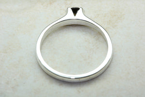 Natural Smokey Quartz Gemstone Ring.Sterling Silver.Perfect 16th,18th,21st birthday or Anniversary Gift.Promise Ring,Dress,Statement Ring.