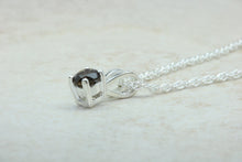 Load image into Gallery viewer, Natural Smokey Quartz Necklace. Sterling Silver Pendant and Chain.Perfect 16th,18th,21st birthday or Anniversary Gift.