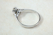 Load image into Gallery viewer, Elegant Natural Round Cut Diamond Solitaire in 18ct White Gold.Round Cut Diamond Engagement,Promise,Dress Ring. 0.50ct. Half Carat Solitaire