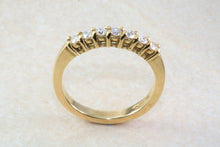 Load image into Gallery viewer, Traditional Diamond Eternity Ring. 18ct Yellow Gold Diamond Wedding Band. Diamond Set Band. Real Diamonds. Eternity,Wedding or Dress Ring.