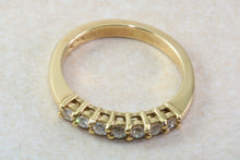 Load image into Gallery viewer, Traditional Diamond Eternity Ring. 18ct Yellow Gold Diamond Wedding Band. Diamond Set Band. Real Diamonds. Eternity,Wedding or Dress Ring.