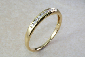 Traditional Diamond Eternity Ring. Traditional Chanel Set Band. 18ct Gold Diamond Wedding Band. Diamonds. Eternity,Wedding or Dress Ring.