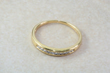 Load image into Gallery viewer, Traditional Diamond Eternity Ring. Traditional Chanel Set Band. 18ct Gold Diamond Wedding Band. Diamonds. Eternity,Wedding or Dress Ring.