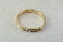 Load image into Gallery viewer, Traditional Diamond Eternity Ring. Traditional Set Band. 18ct Yellow Gold Diamond Wedding Band. Diamonds. Eternity,Wedding or Dress Ring.