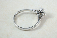 Load image into Gallery viewer, Elegant Natural Round Cut Diamond Solitaire in 18ct White Gold.Round Cut Diamond Engagement,Promise,Dress Ring. 0.50ct. Half Carat Solitaire