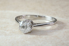 Load image into Gallery viewer, Elegant Natural Round Cut Diamond Solitaire in 18ct White Gold.Round Cut Diamond Engagement,Promise,Dress Ring. 0.50ct. Half Carat Solitaire