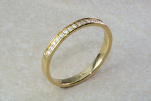 Load image into Gallery viewer, Traditional Diamond Eternity Ring. Traditional Set Band. 18ct Yellow Gold Diamond Wedding Band. Diamonds. Eternity,Wedding or Dress Ring.
