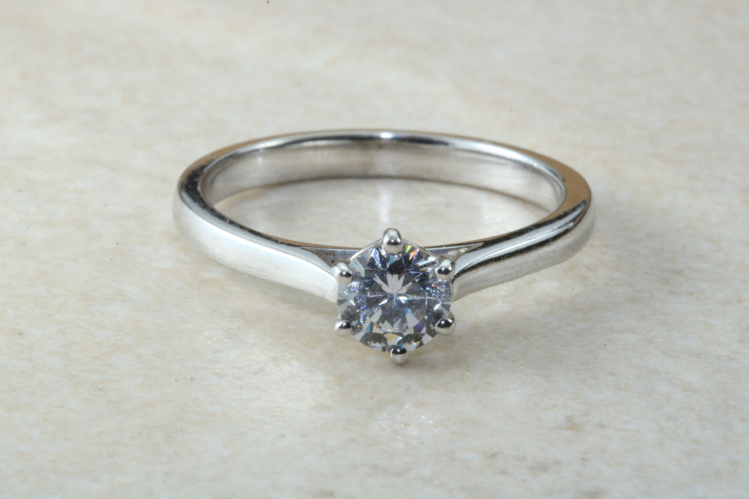 Simply the best D Internally Flawless Diamond solitaire