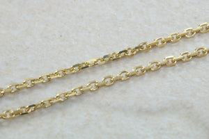 Simple and Elegant Diamond Solitaire set Two Tone Gold Necklace