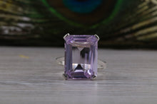 Load image into Gallery viewer, Large 10ct Pink Amethyst Ring