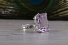 Load image into Gallery viewer, Large 10ct Pink Amethyst Ring