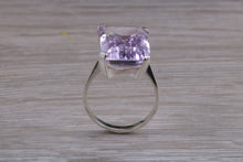Load image into Gallery viewer, Large 10ct Pink Amethyst Ring