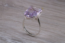 Load image into Gallery viewer, Large 10ct Pink Amethyst Ring