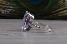 Load image into Gallery viewer, Large 10ct Pink Amethyst Ring