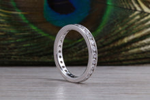 Load image into Gallery viewer, One and Half carat Full circle Round cut Diamond set Ring