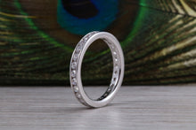 Load image into Gallery viewer, One and Half carat Full circle Round cut Diamond set Ring