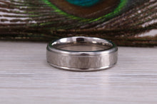 Load image into Gallery viewer, Titanium Hammered Finish Band