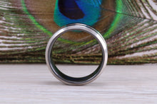 Load image into Gallery viewer, Titanium patterened hammered finish band, light weight and very durable, choice of widths , perfect as wedding band or fashion ring