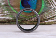 Load image into Gallery viewer, Titanium patterened hammered finish band, light weight and very durable, choice of widths , perfect as wedding band or fashion ring