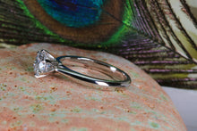 Load image into Gallery viewer, 1.25ct Platinum Diamond Solitaire. Forever One grade Moissanite Diamond