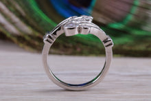 Load image into Gallery viewer, Sterling Silver cubic zirconia set dress ring