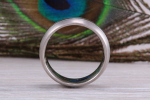 Titanium patterened band, light weight and very durable, choice of widths , perfect as wedding band or fashion ring