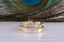 Load image into Gallery viewer, Multi Gemstone Floral Designed Yellow Gold Ring