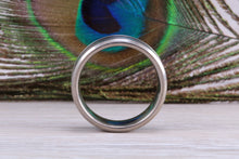 Load image into Gallery viewer, Titanium patterened hammered finish band, light weight and very durable, choice of widths , perfect as wedding band or fashion ring
