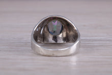 Load image into Gallery viewer, Silver Ring set with Natural Mystic Topaz. November birthstone,Sagittarius Zodiac Gemstone.Perfect birthday or Anniversary Gift.
