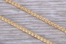 Load image into Gallery viewer, 18ct Yellow Gold Spiga Chain, Your Choice of Lengths