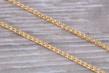 Load image into Gallery viewer, 18ct Yellow Gold Spiga Chain, Your Choice of Lengths