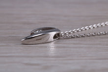 Load image into Gallery viewer, Diamond set 18ct White Gold Solitaire Necklace