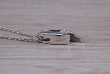 Load image into Gallery viewer, Diamond set 18ct White Gold Solitaire Necklace