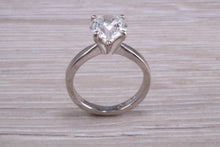Load image into Gallery viewer, Two carat Forever One Moissanite Diamond Solitaire