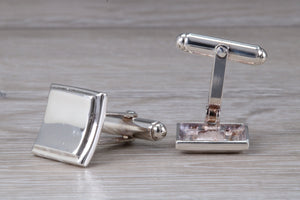 Gentlemen's Silver Cuff Links