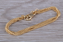 Load image into Gallery viewer, 18ct Yellow Gold Spiga Chain, Your Choice of Lengths