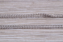 Load image into Gallery viewer, 18 Inches Long White Gold Chain, Perfect for Pendants or as Standalone