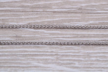 Load image into Gallery viewer, 18 Inches Long White Gold Chain, Perfect for Pendants or as Standalone