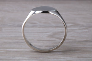 Beautiful high polished Signet ring, suitable for ladies and gents of all age groups, available in your choice of precious metals