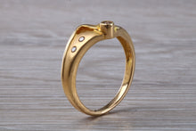 Load image into Gallery viewer, Diamond set 18ct Yellow Gold Ring