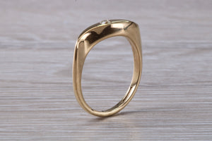 Unusual Diamond set Yellow Gold Ring