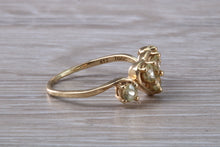 Load image into Gallery viewer, Brazilian Chrysoberyl set Yellow Gold Ring