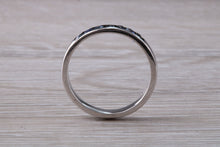 Load image into Gallery viewer, Simple Blue Sapphire Eternity Ring